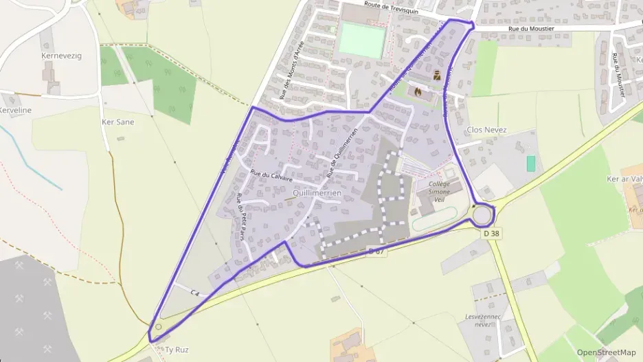 Maison 92 m² six pièces à vendre à Saint-Renan