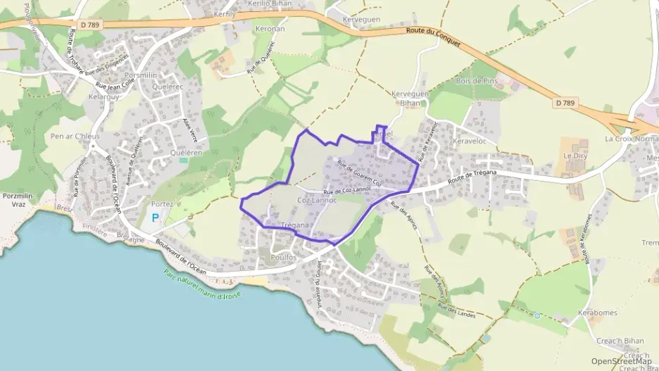 Maison 129 m² sept pièces à vendre à Locmaria-Plouzané Maison 129 m² sept pièces à vendre à Locmaria-Plouzané