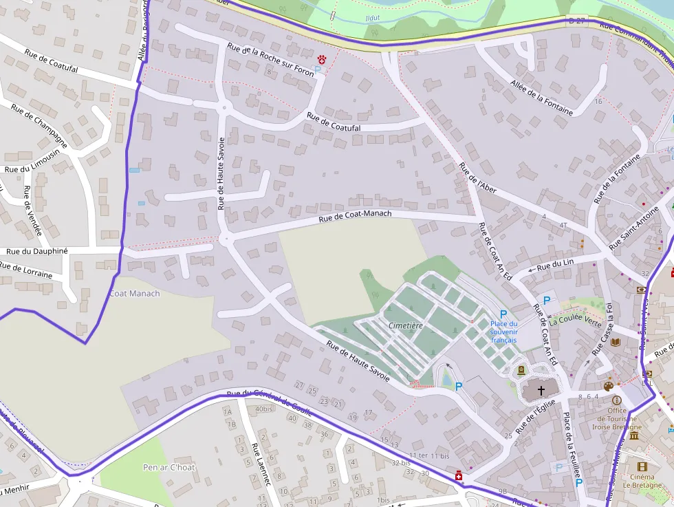 Maison 68 m² trois pièces à vendre à Saint-Renan