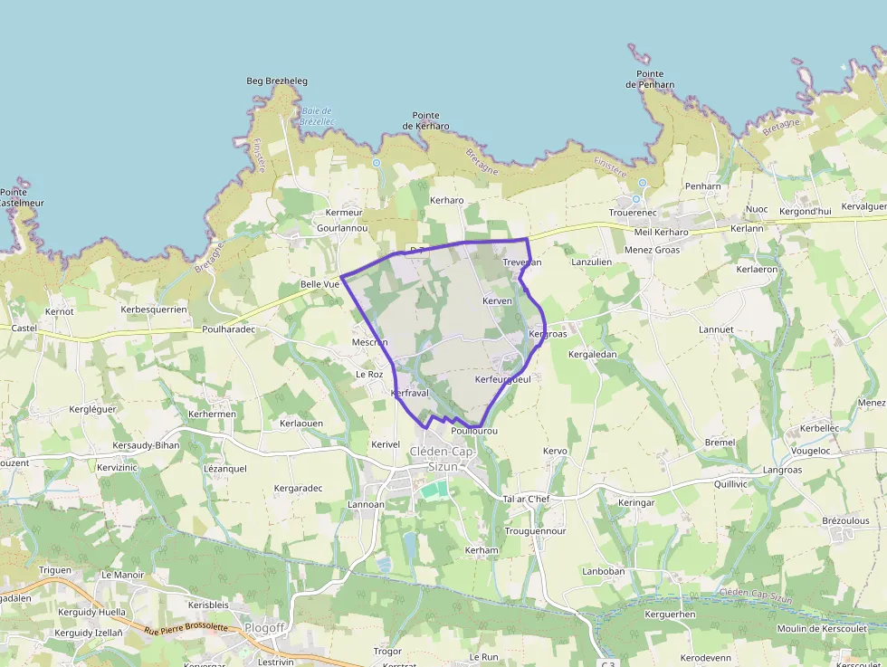 Maison 105 m² quatre pièces à vendre à Cléden-Cap-Sizun