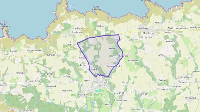 Maison 105 m² quatre pièces à vendre à Cléden-Cap-Sizun