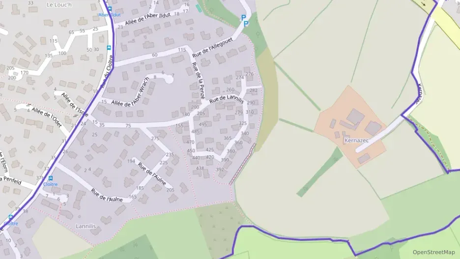 Maison 92 m² six pièces à vendre à Plouzané Maison 92 m² six pièces à vendre à Plouzané