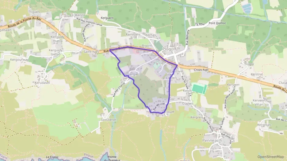 Maison 75 m² trois pièces à vendre à Plogoff