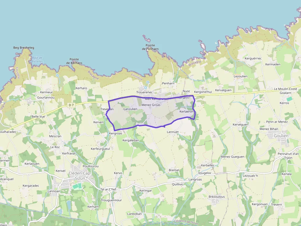 Maison 90 m² 5 pièces à vendre à Cléden-Cap-Sizun