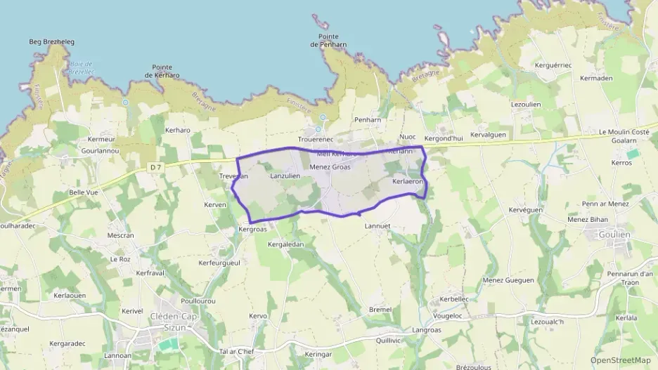 Maison 71 m² quatre pièces à vendre à Cléden-Cap-Sizun