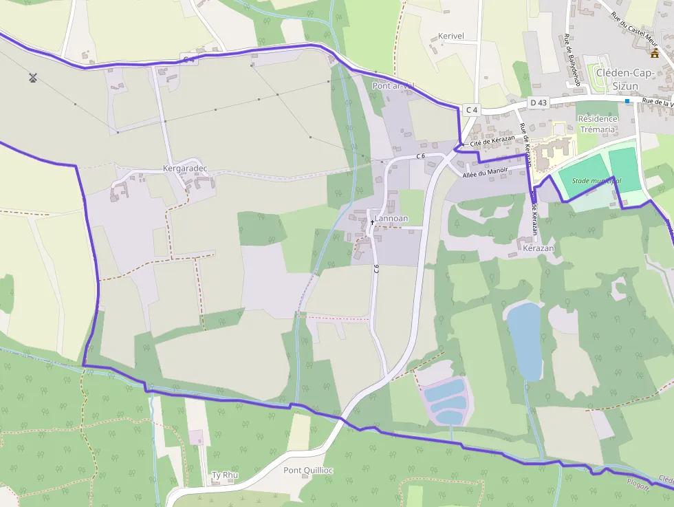 Maison 90 m² 5 pièces à vendre à Cléden-Cap-Sizun