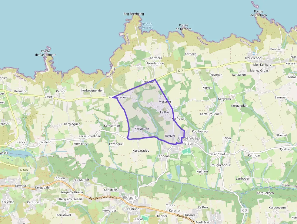 Maison 75 m² trois pièces à vendre à Cléden-Cap-Sizun