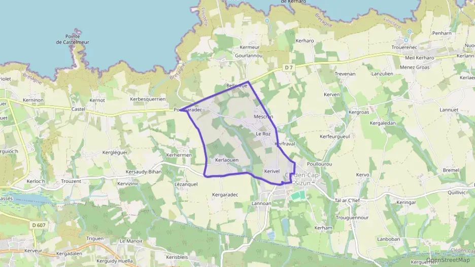 Maison 75 m² trois pièces à vendre à Cléden-Cap-Sizun