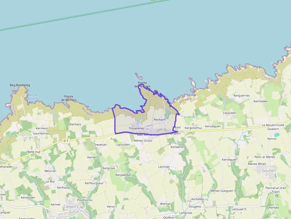 Maison 130 m² quatre pièces à vendre à Cléden-Cap-Sizun