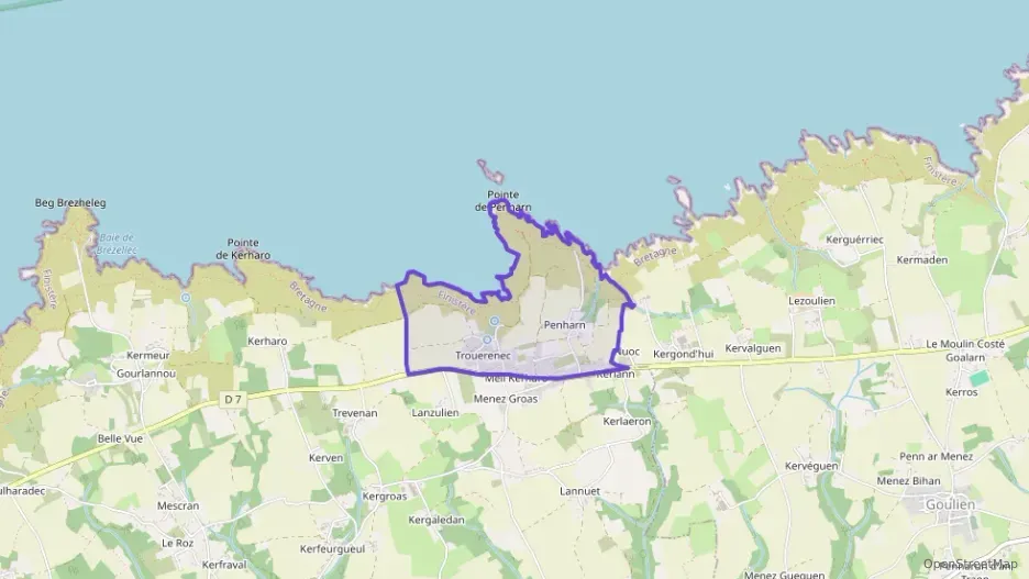 Maison 130 m² quatre pièces à vendre à Cléden-Cap-Sizun