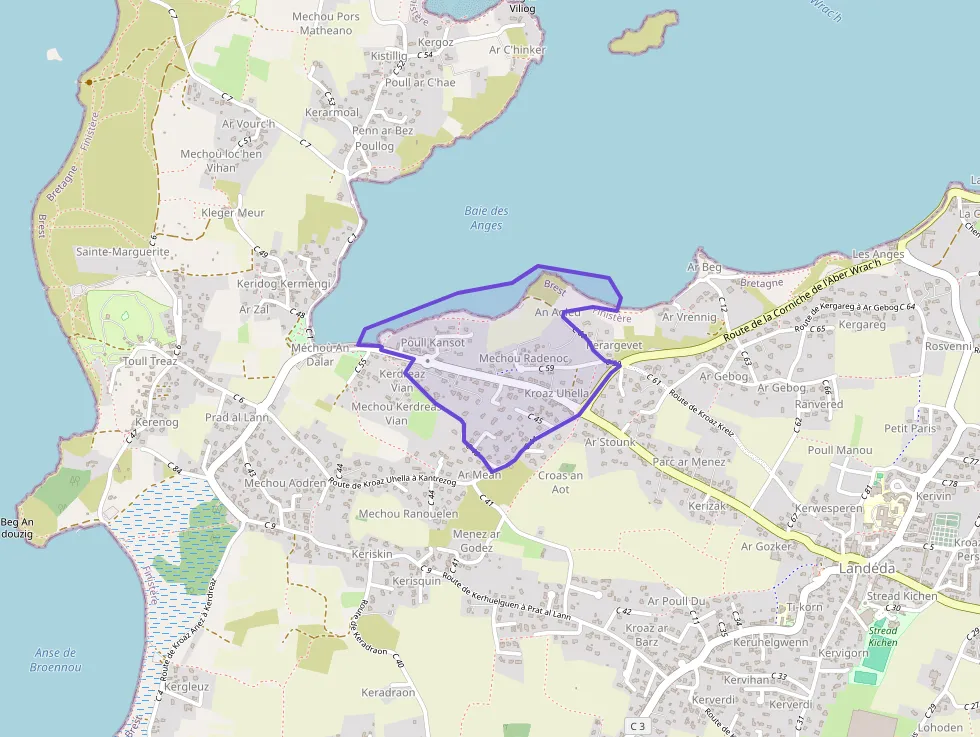 Maison 110 m² quatre pièces à vendre à Landéda