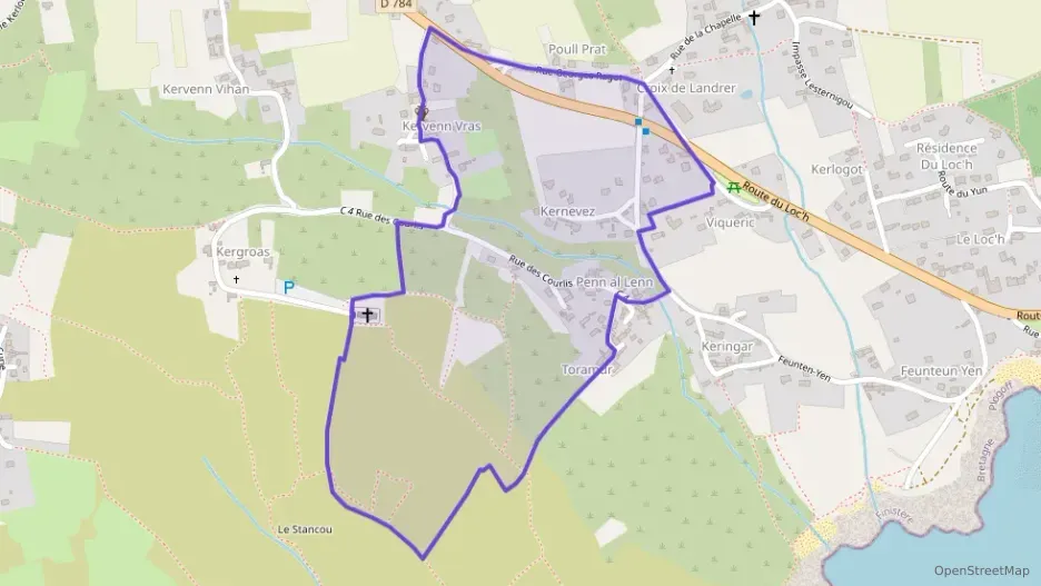 Maison 70 m² trois pièces à vendre à Plogoff