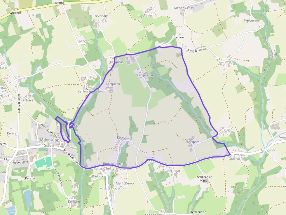 Maison 93 m² quatre pièces à vendre à Cléden-Cap-Sizun