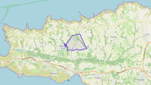 Maison 93 m² quatre pièces à vendre à Cléden-Cap-Sizun