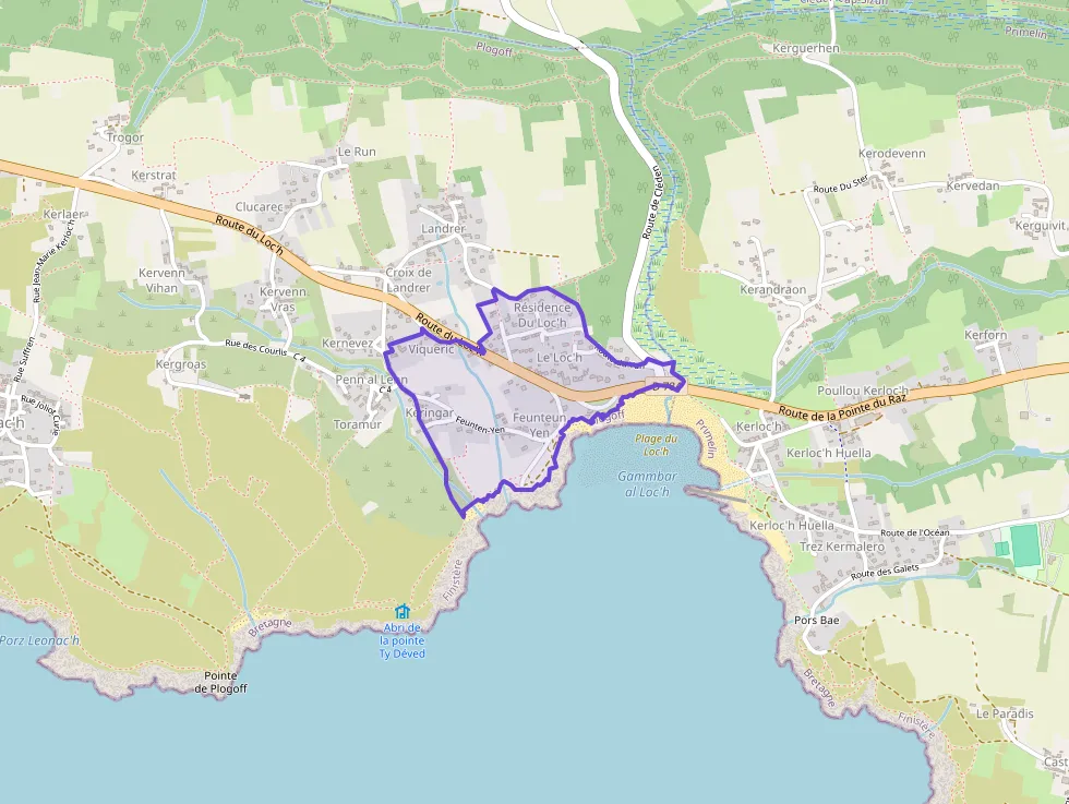 Maison 80 m² quatre pièces à vendre à Plogoff