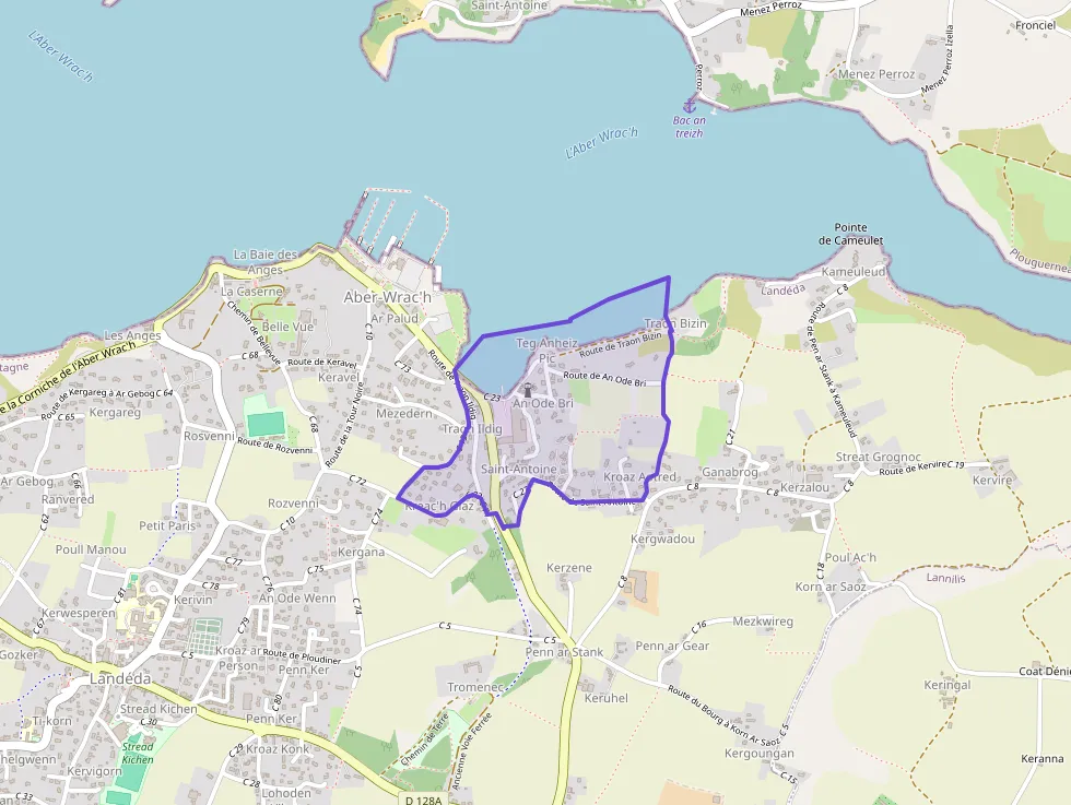 Maison 72 m² quatre pièces à vendre à Landéda