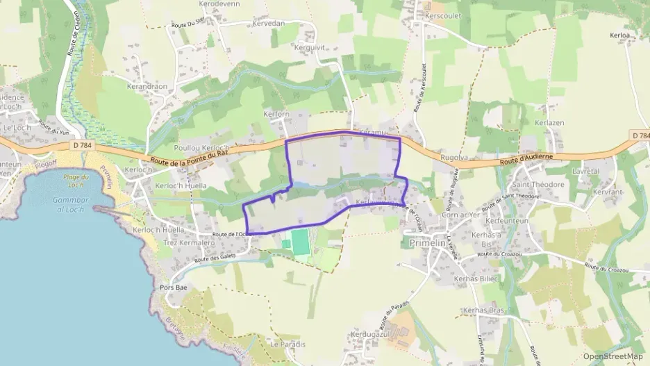 Maison 65 m² quatre pièces à vendre à Primelin Maison 65 m² quatre pièces à vendre à Primelin