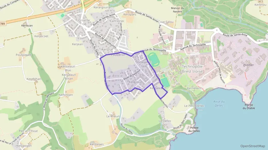 Maison 81 m² quatre pièces à vendre à Plouzané