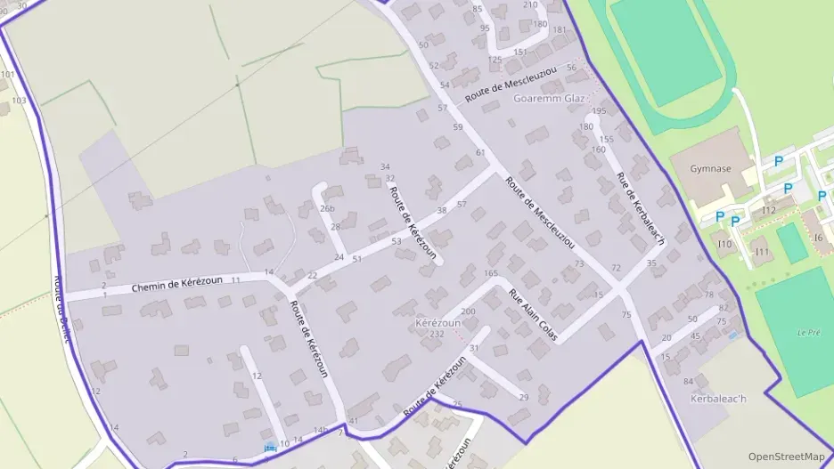 Maison 80 m² quatre pièces à vendre à Plouzané Maison 80 m² quatre pièces à vendre à Plouzané