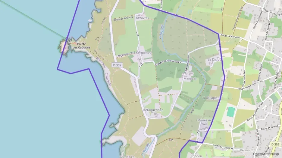 Maison 77 m² trois pièces à vendre à Roscanvel Maison 77 m² trois pièces à vendre à Roscanvel