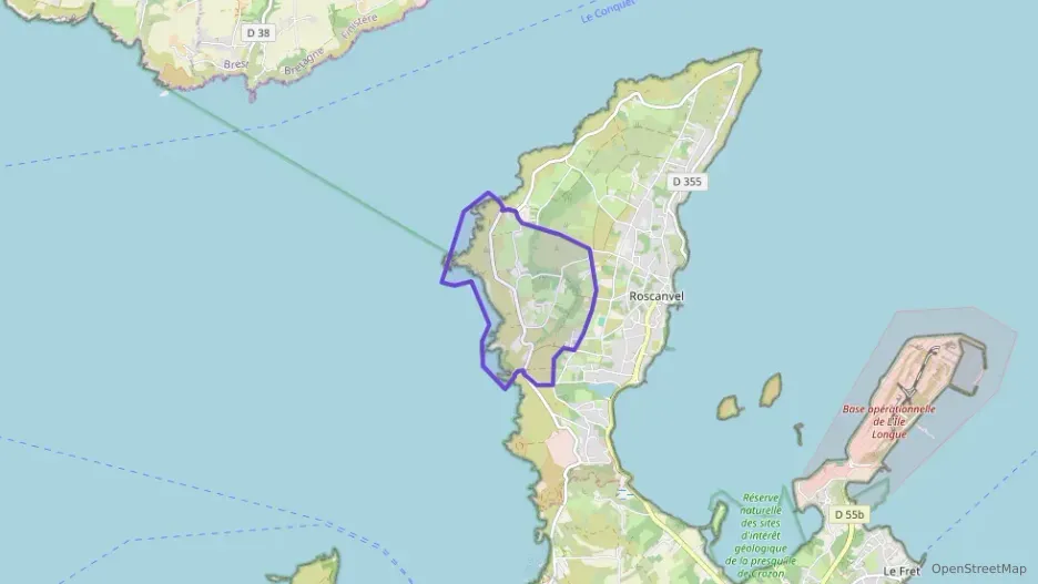 Maison 77 m² trois pièces à vendre à Roscanvel Maison 77 m² trois pièces à vendre à Roscanvel