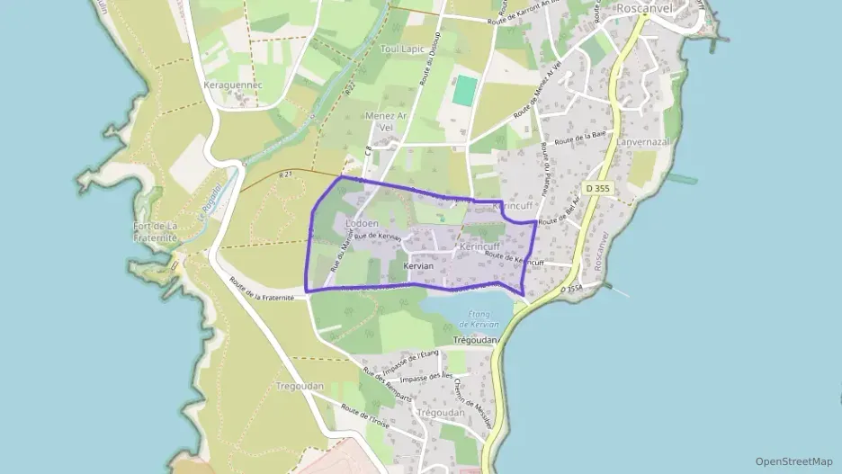 Maison 113 m² quatre pièces à vendre à Roscanvel Maison 113 m² quatre pièces à vendre à Roscanvel