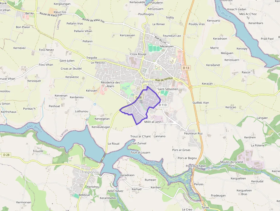 Maison 87 m² 6 pièces à vendre à Lannilis