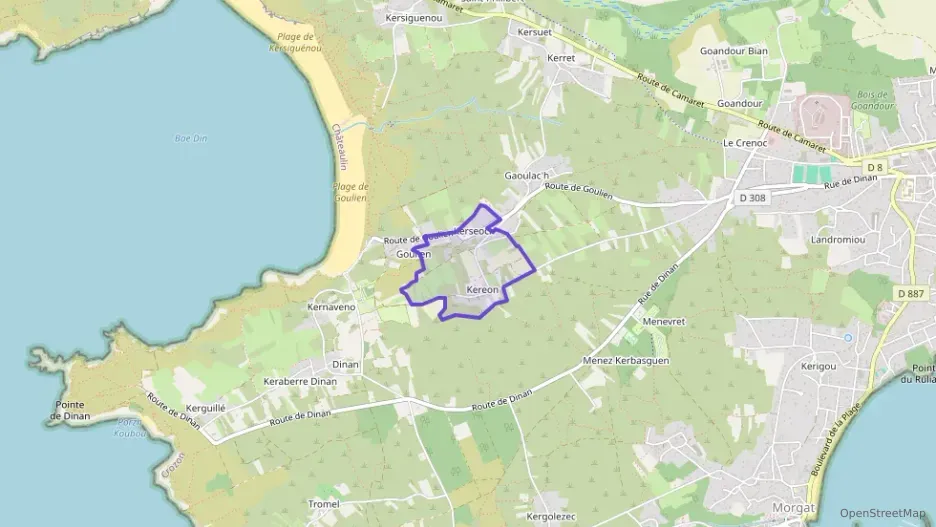 Maison 90 m² quatre pièces à vendre à Crozon