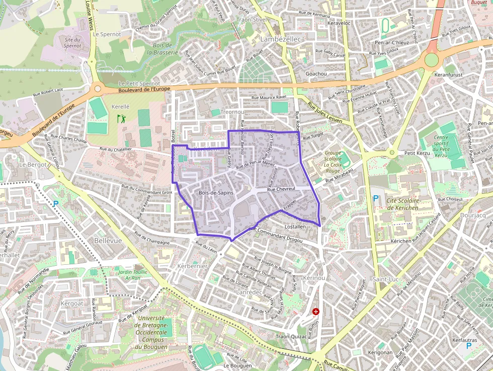 Maison 95 m² quatre pièces à vendre à Brest