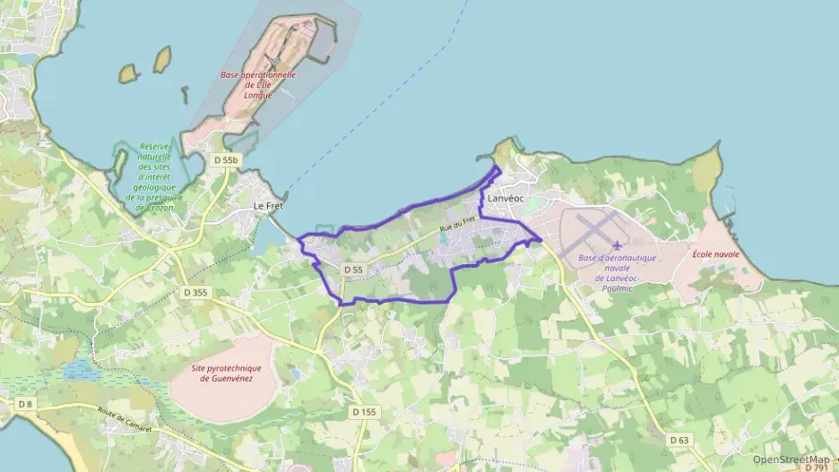 Maison 60 m² quatre pièces à vendre à Lanvéoc