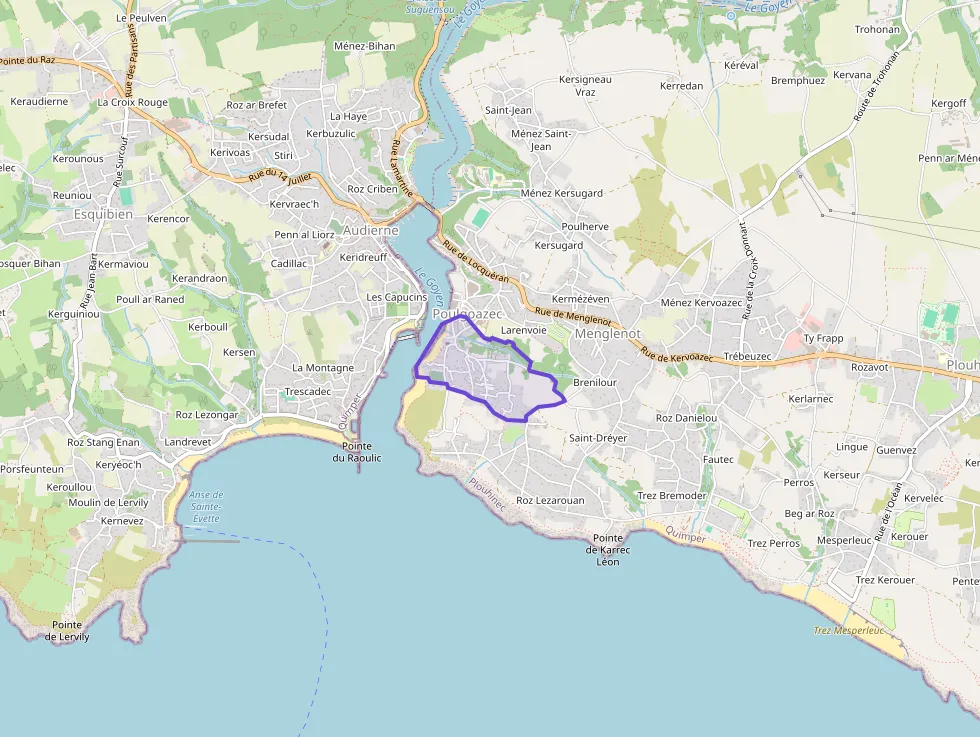 Maison 60 m² quatre pièces à vendre à Plouhinec