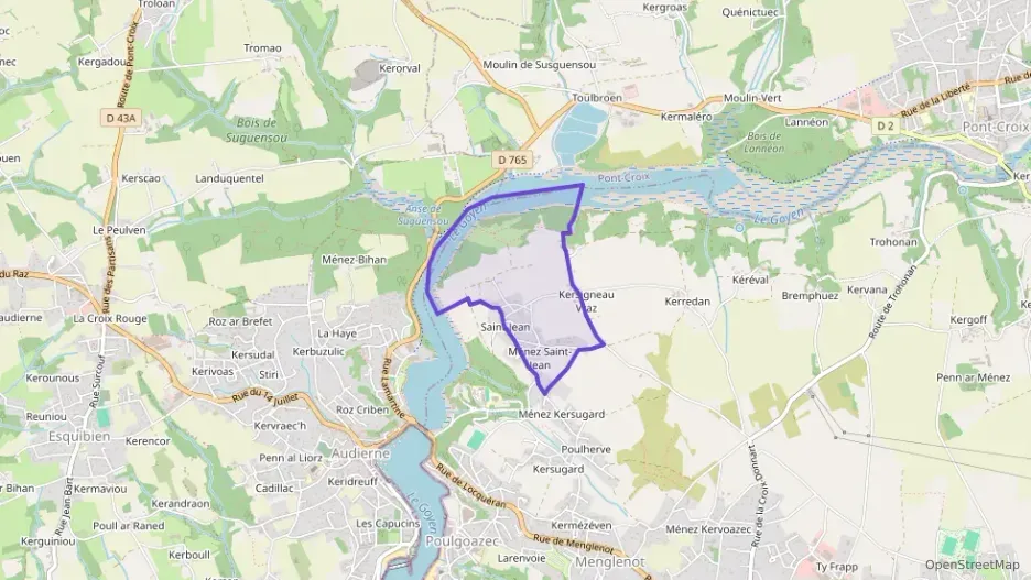 Maison 76 m² trois pièces à vendre à Plouhinec