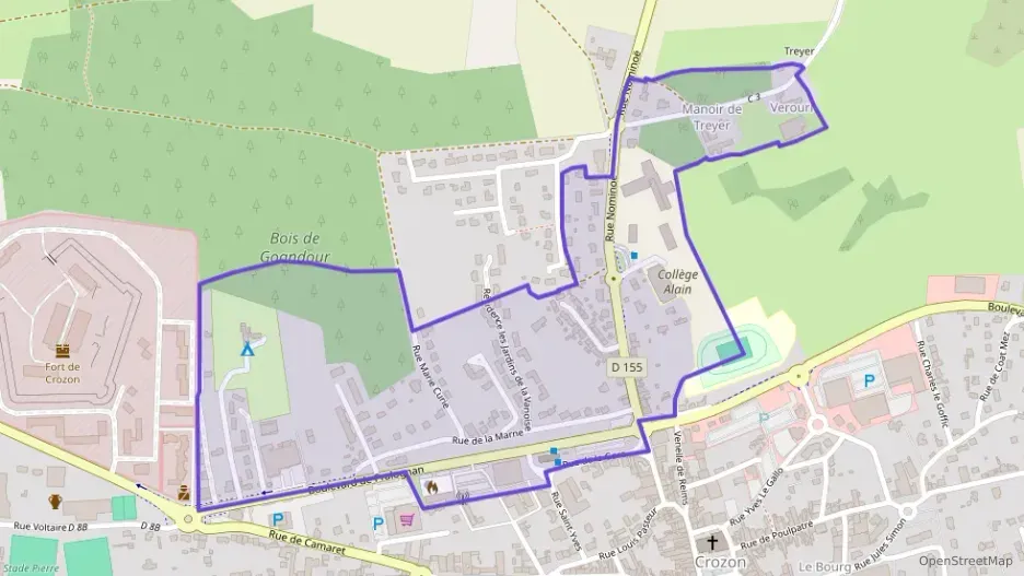 Maison 100 m² quatre pièces à vendre à Crozon Maison 100 m² quatre pièces à vendre à Crozon