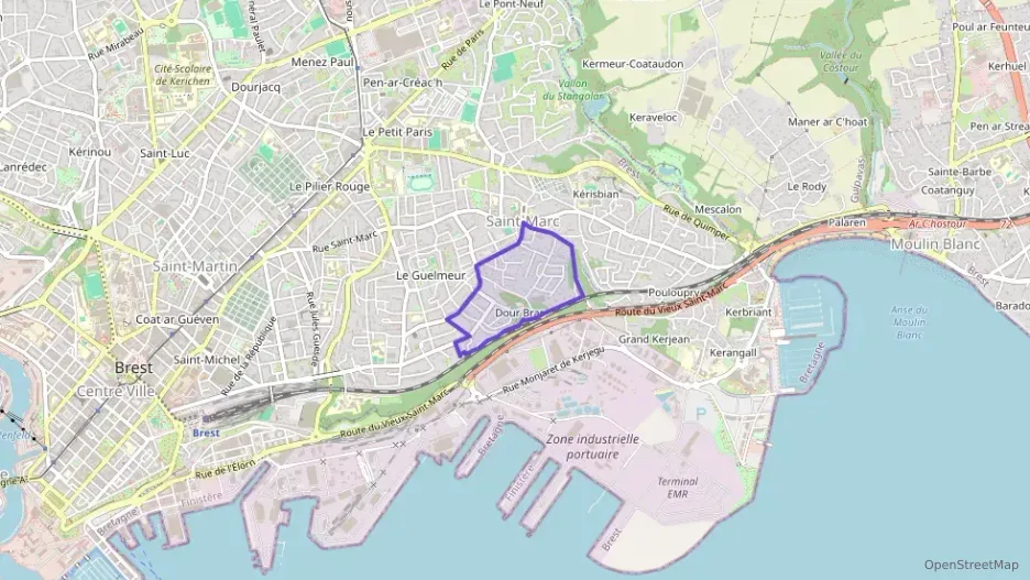 Maison 89 m² quatre pièces à vendre à Brest