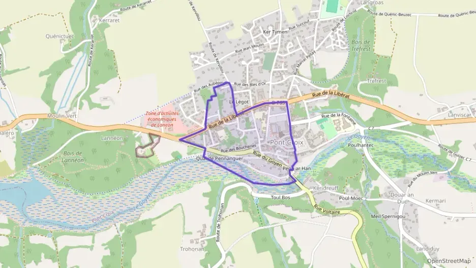 Maison 166 m² six pièces à vendre à Pont-Croix Maison 166 m² six pièces à vendre à Pont-Croix