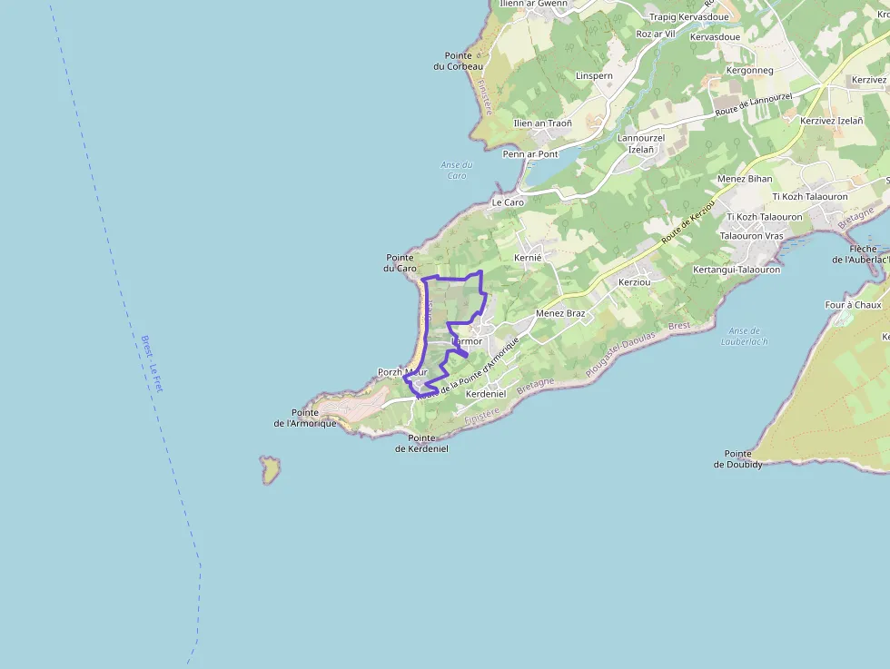 Maison 120 m² quatre pièces à vendre à Plougastel-Daoulas