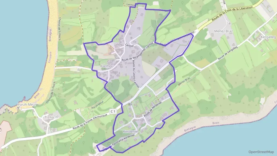 Maison 140 m² six pièces à vendre à Plougastel-Daoulas Maison 140 m² six pièces à vendre à Plougastel-Daoulas