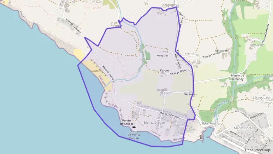 Maison 78 m² trois pièces à vendre à Plouhinec Maison 78 m² trois pièces à vendre à Plouhinec