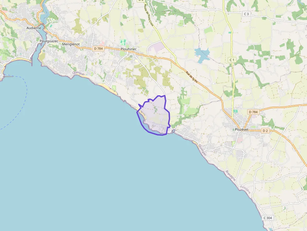 Maison 78 m² trois pièces à vendre à Plouhinec