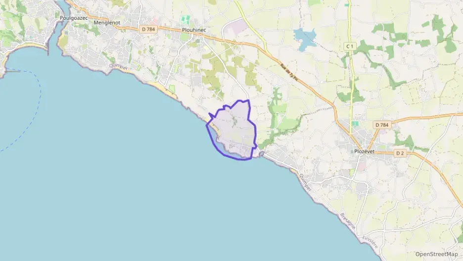 Maison 78 m² trois pièces à vendre à Plouhinec Maison 78 m² trois pièces à vendre à Plouhinec