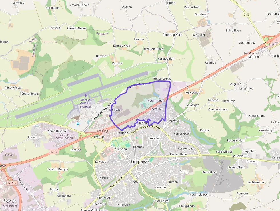 Maison 92 m² 5 pièces à vendre à Guipavas