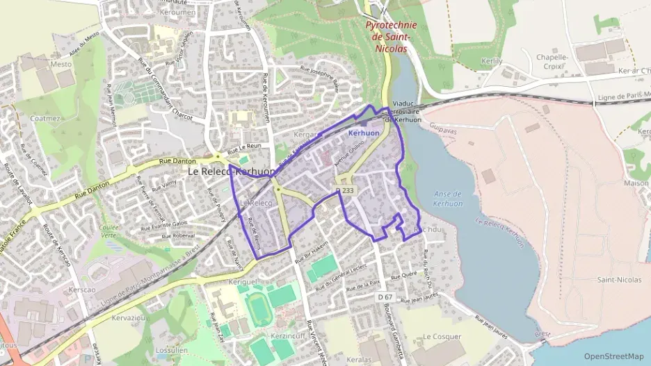 Maison 166 m² sept pièces à vendre à Le Relecq-Kerhuon