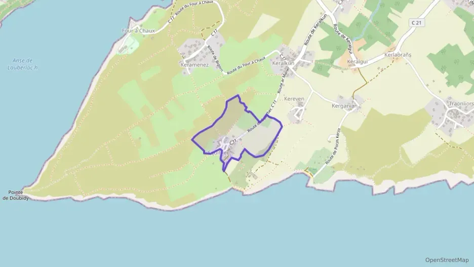 Maison 80 m² quatre pièces à vendre à Plougastel-Daoulas