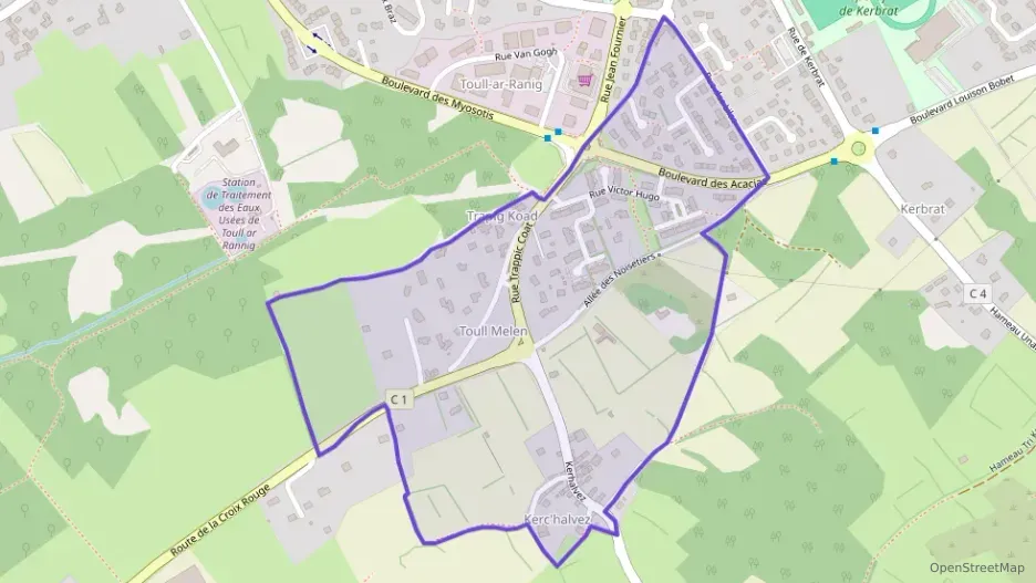 Maison 74 m² quatre pièces à vendre à Plougastel-Daoulas Maison 74 m² quatre pièces à vendre à Plougastel-Daoulas