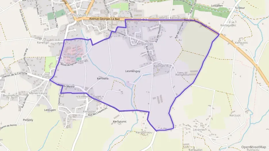 Maison 150 m² six pièces à vendre à Plozévet Maison 150 m² six pièces à vendre à Plozévet