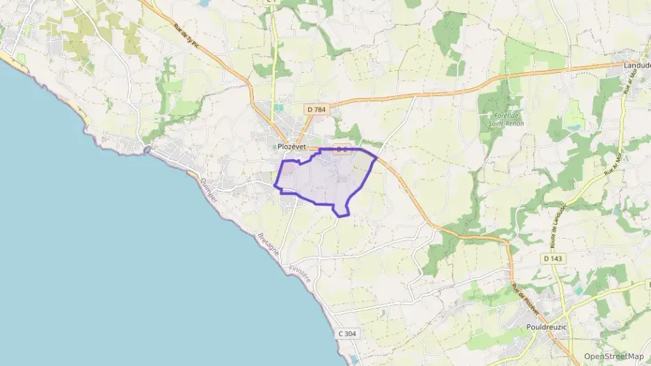 Maison 150 m² six pièces à vendre à Plozévet Maison 150 m² six pièces à vendre à Plozévet