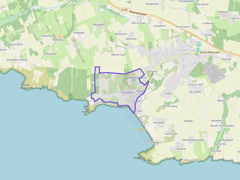 Maison 116 m² quatre pièces à vendre à Telgruc-sur-Mer