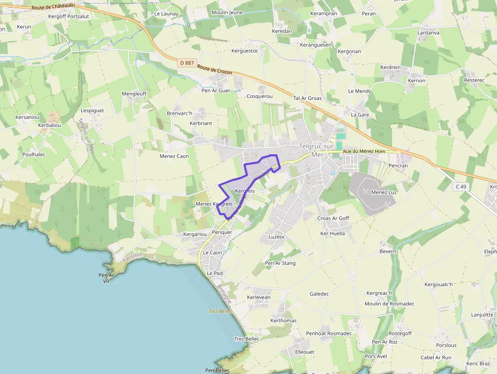 Maison 117 m² quatre pièces à vendre à Telgruc-sur-Mer