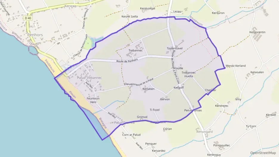 Maison 90 m² trois pièces à vendre à Plovan Maison 90 m² trois pièces à vendre à Plovan