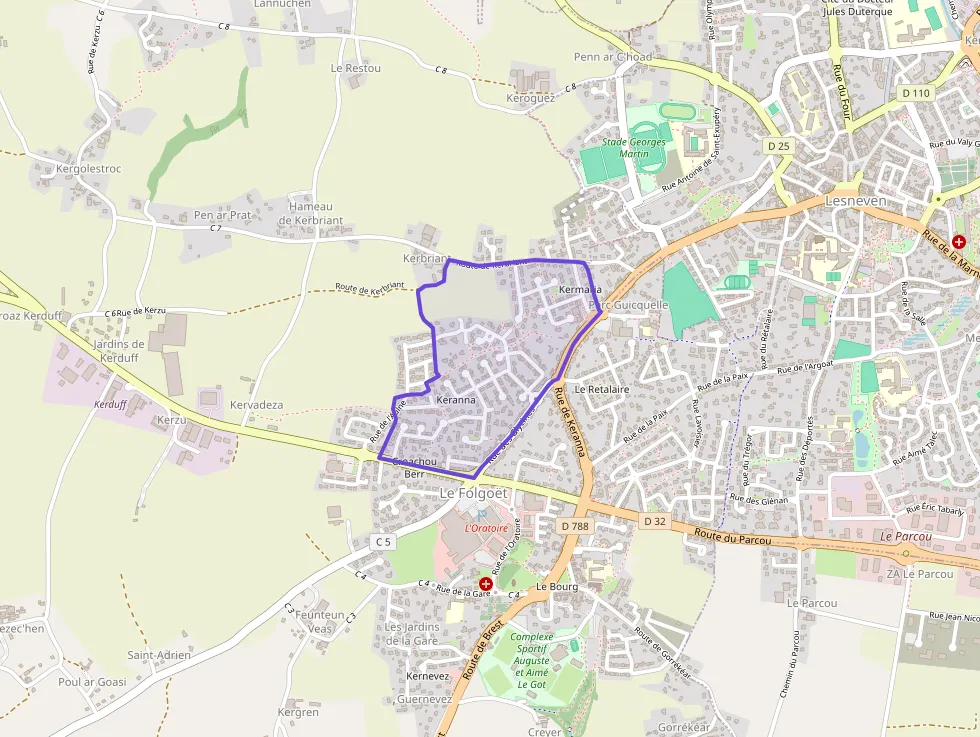 Maison 88 m² 5 pièces à vendre à Le Folgoët